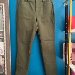 Old Navy Green Straight Leg Pants